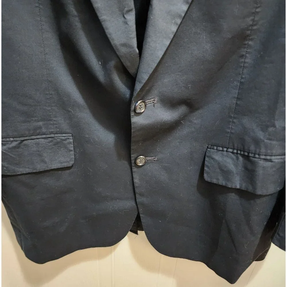 VTG Brooks Brothers Brooksease Blue Blazer Sport Coat Jacket Size 41R USA Made‎